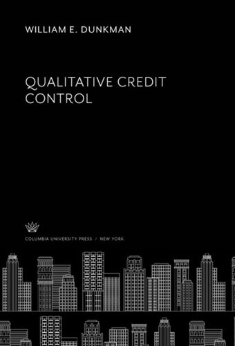 Qualitative Credit Control