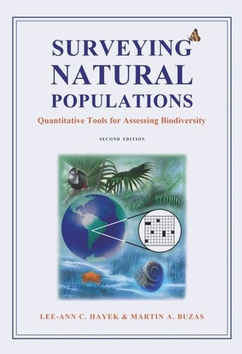 Surveying Natural Populations: Quantitative Tools for Assessing Biodiversity