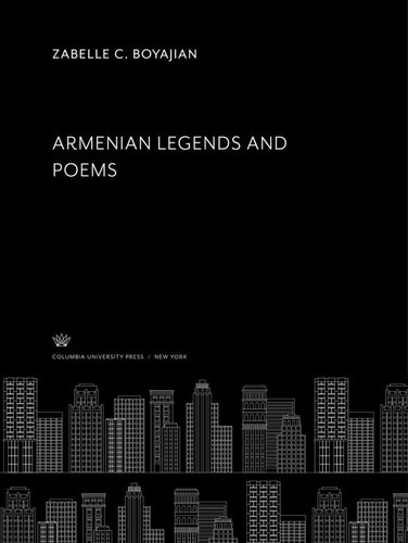 Armenian Legends and Poems