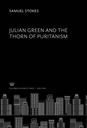 Julian Green and the Thorn of Puritanism