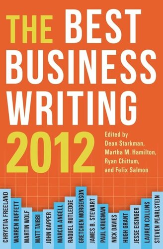 The Best Business Writing 2012