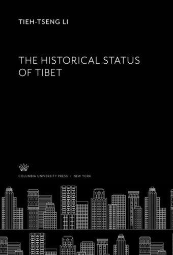 The Historical Status of Tibet