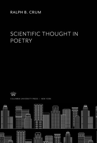 Scientific Thought in Poetry