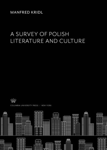 A Survey of Polish Literature and Culture