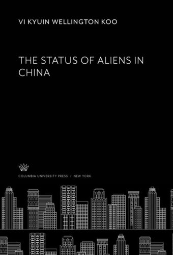 The Status of Aliens in China