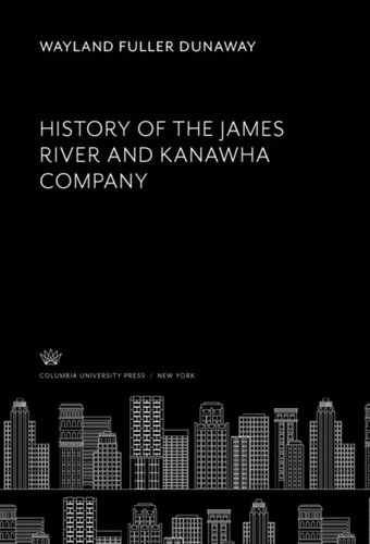 History of the James River and Kanawha Company