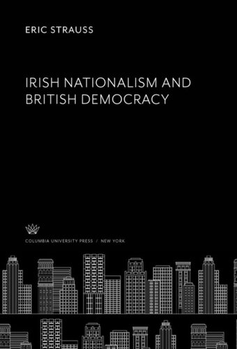 Irish Nationalism and British Democracy