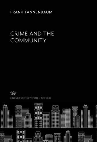 Crime and the Community