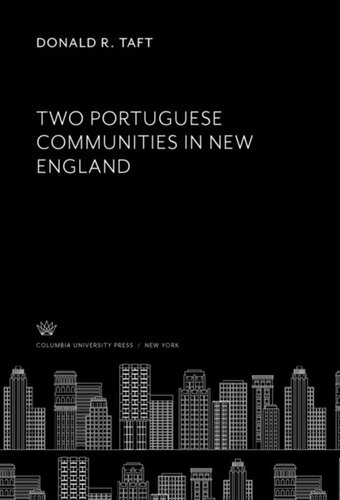 Two Portuguese Communities in New England