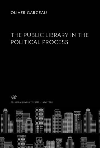 The Public Library in the Political Process