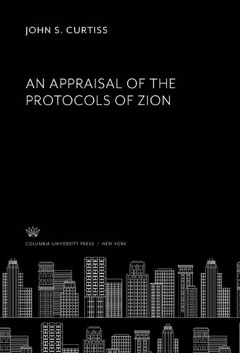 An Appraisal of the Protocols of Zion