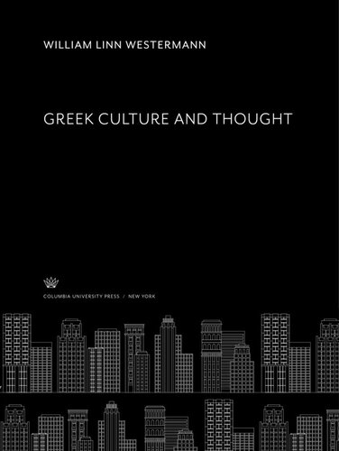 Greek Culture and Thought