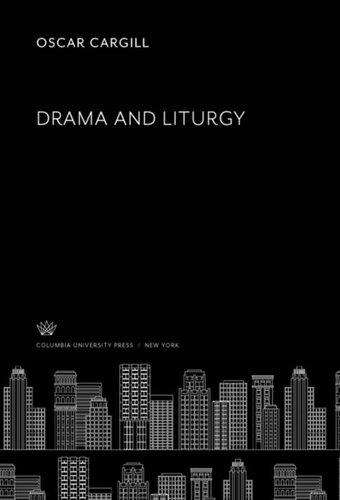 Drama and Liturgy