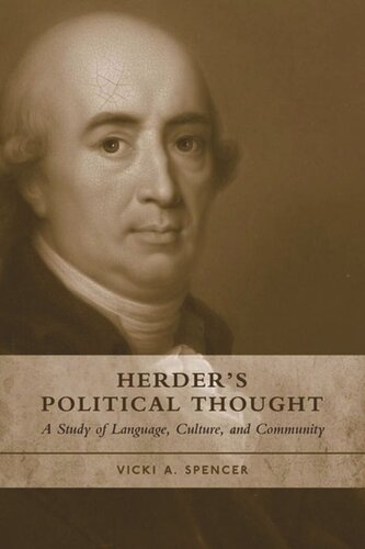 Herder's Political Thought: A Study on Language, Culture and Community