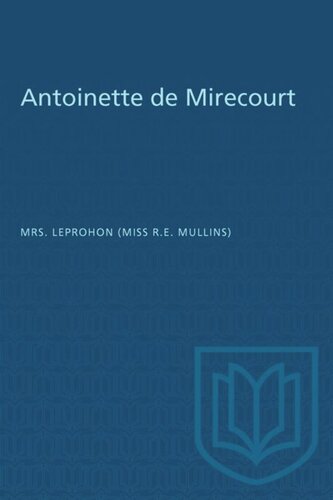 Antoinette de Mirecourt: or, Secret Marrying and Secret Sorrows