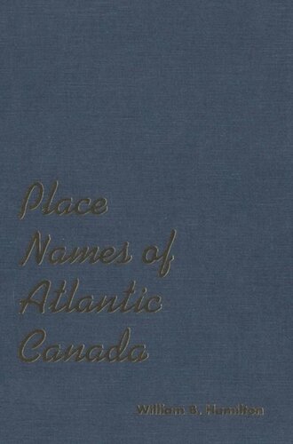 Place Names of Atlantic Canada