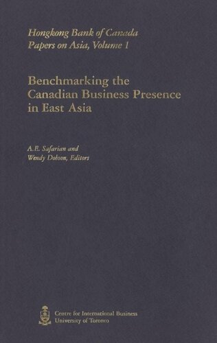 Benchmarking the Canadian Business Presence in East Asia