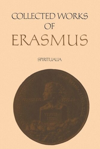 Collected Works of Erasmus: Spiritualia, Volume 66