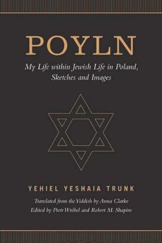 Poyln: My Life within Jewish Life in Poland, Sketches and Images