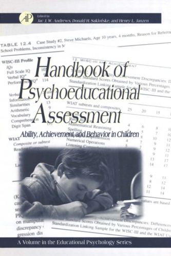 Handbook of Psychoeducational Assessment: A Practical Handbook