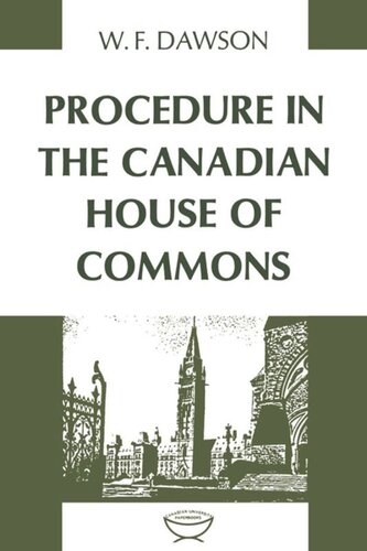 Procedure in the Canadian House of Commons