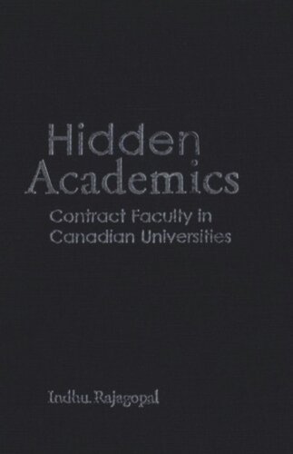 Hidden Academics: Contract Faculty in Canadian Universities