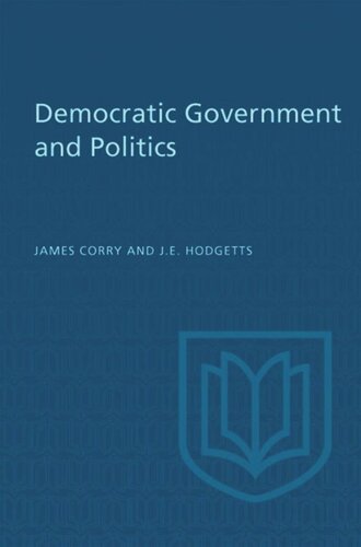 Democratic Government and Politics: Third Revised Edition