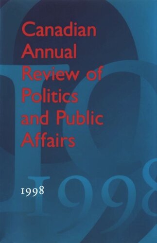 Canadian Annual Review of Politics and Public Affairs: 1998