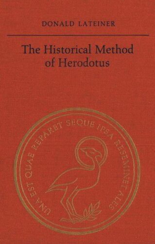 The Historical Method of Herodotus