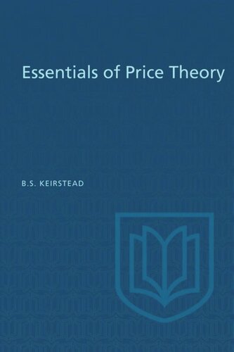 Essentials of Price Theory