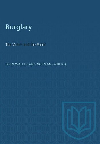 Burglary: The Victim and the Public