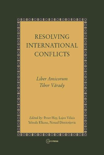 Resolving International Conflicts