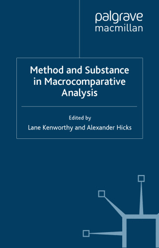 Method and Substance in Macrocomparative Analysis 