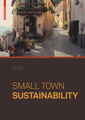 Small Town Sustainability: Economic, Social, and Environmental Innovation