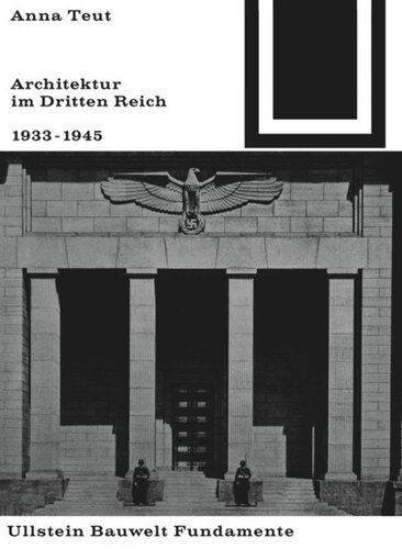 Architektur im Dritten Reich 1933 - 1945