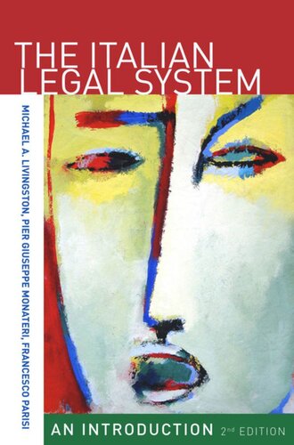 The Italian Legal System: An Introduction, Second Edition