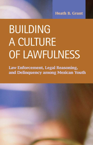 Building a Culture of Lawfulness: Law Enforcement, Legal Reasoning, And Deliquency Among Mexican Youth 