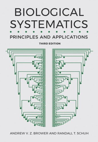 Biological Systematics: Principles and Applications