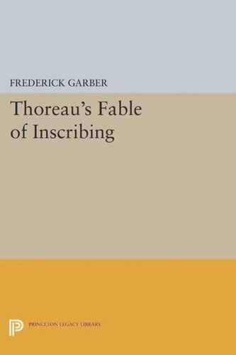 Thoreau's Fable of Inscribing