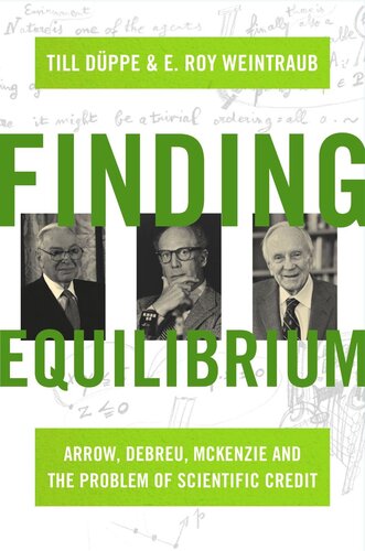 Finding Equilibrium: Arrow, Debreu, McKenzie and the Problem of Scientific Credit