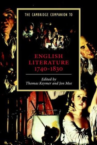 The Cambridge Companion to English Literature, 1740-1830 