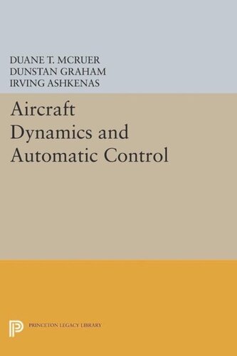 Aircraft Dynamics and Automatic Control