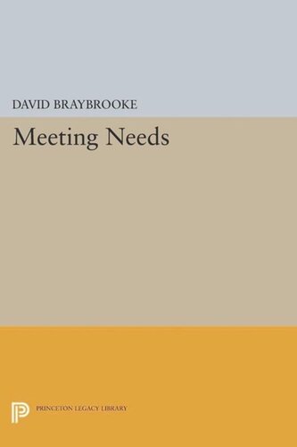 Meeting Needs