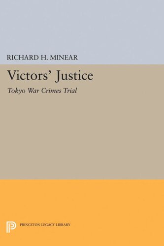 Victors' Justice: Tokyo War Crimes Trial