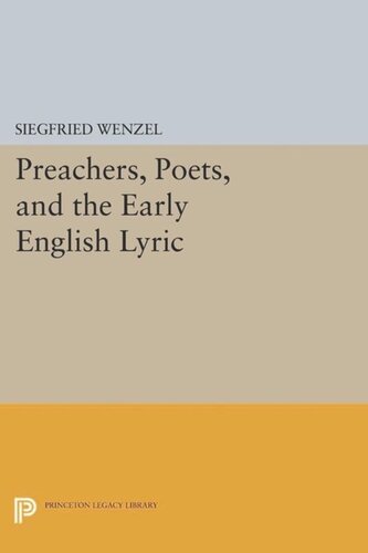 Preachers, Poets, and the Early English Lyric