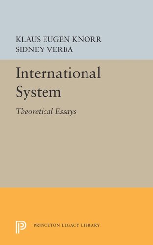 International System: Theoretical Essays