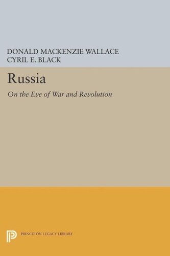 Russia: On the Eve of War and Revolution