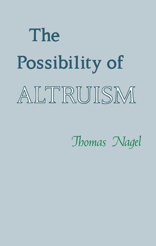 The Possibility of Altruism