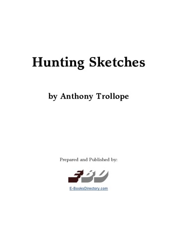 Hunting Sketches 