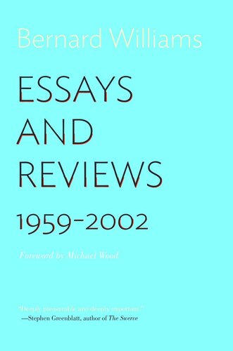 Essays and Reviews: 1959–2002